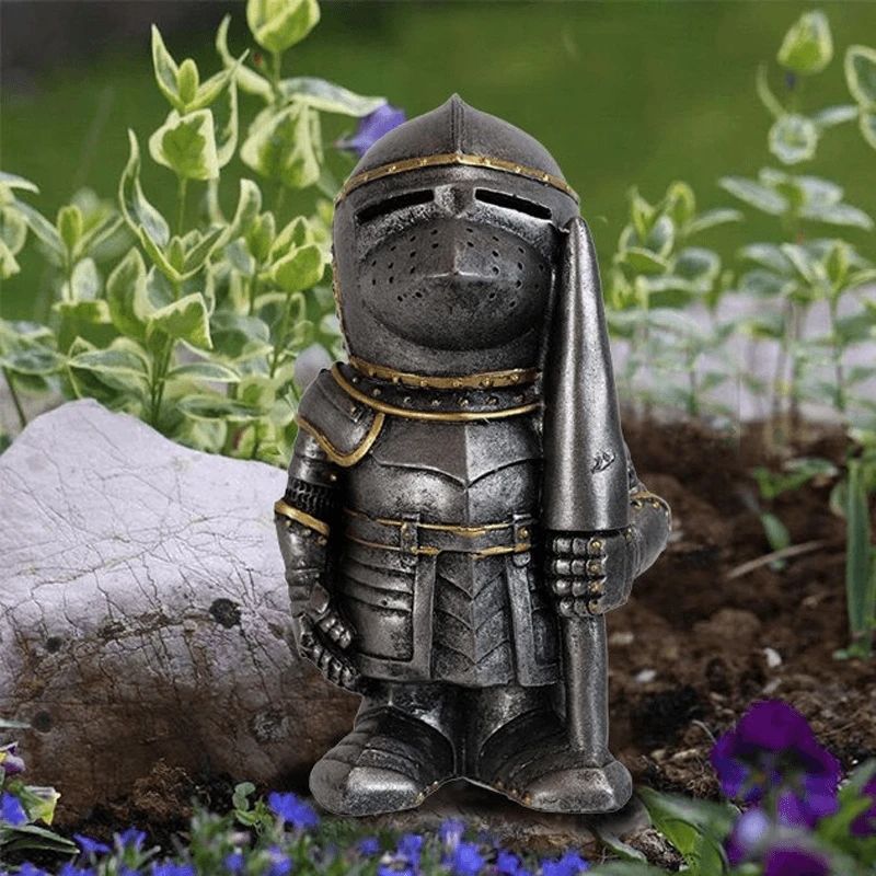 Little Knight Garden Guardian by Bowlift