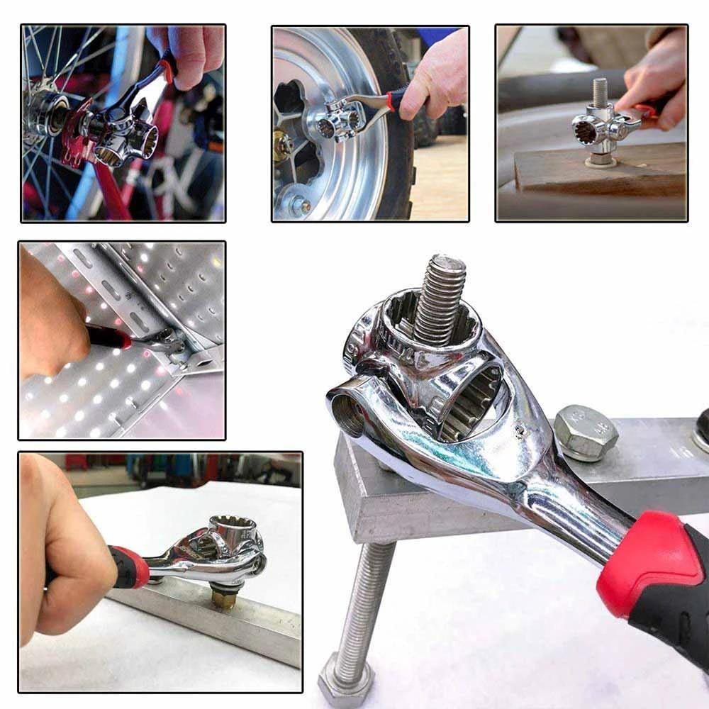 48-in-1 versatile socket wrench by Bowlift
