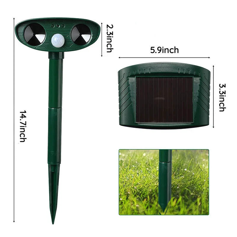 Ultrasonic Armadillo Repellent by BowLift