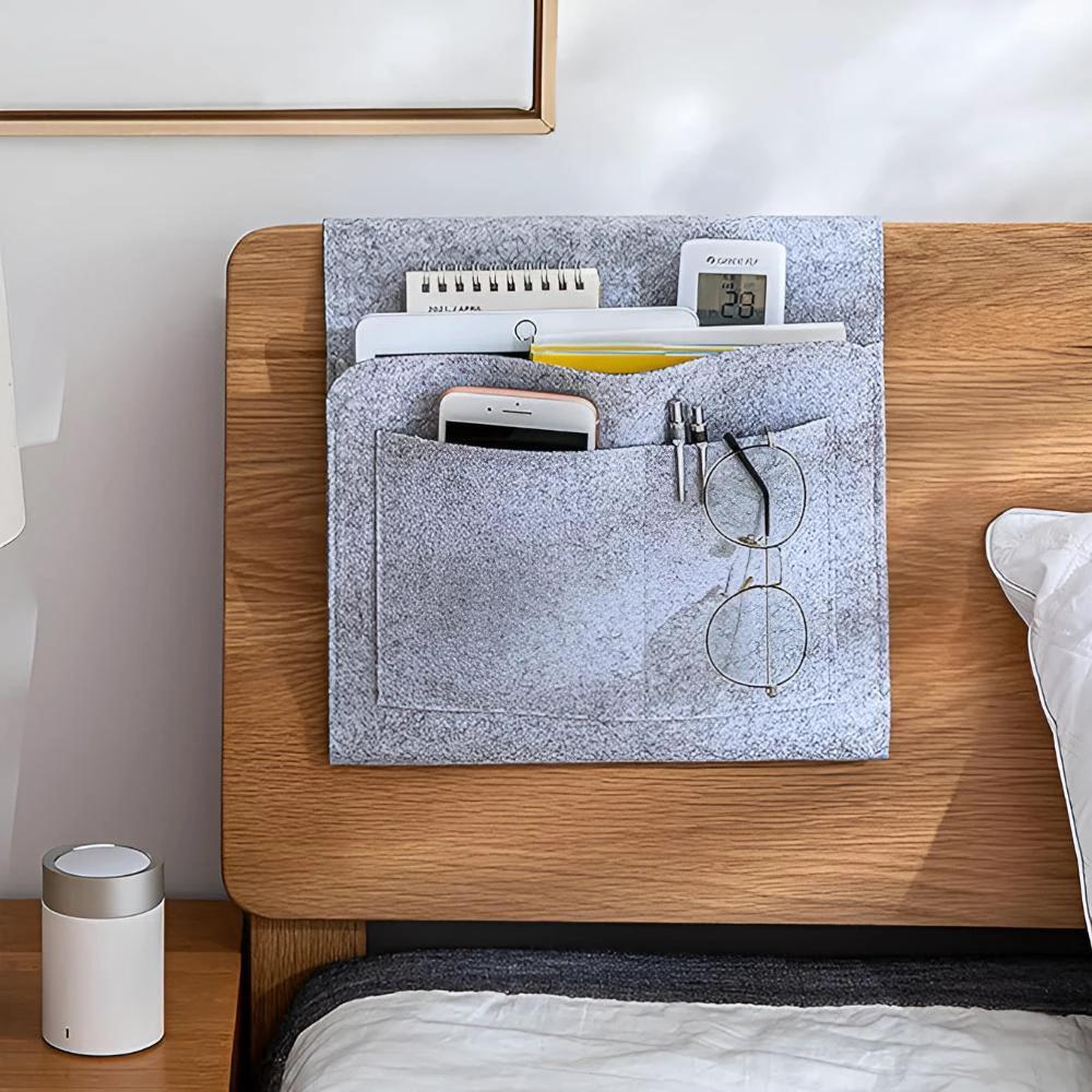 All-in-One Bedside Organizer by Casa & Beyond