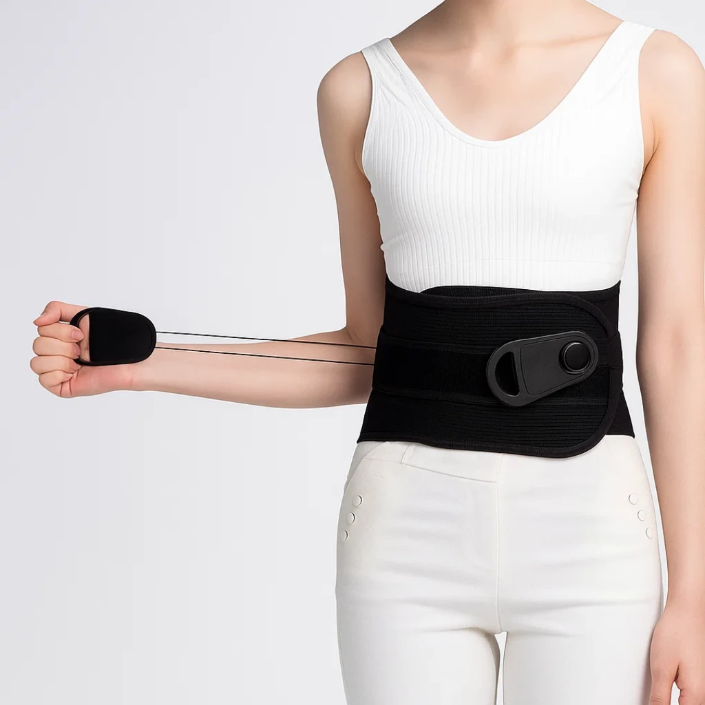 Lower Back Pain Relief – Breathable Mesh & Adjustable Fit – Improves Posture for Office & Everyday Comfort Bowlift by Bowlift