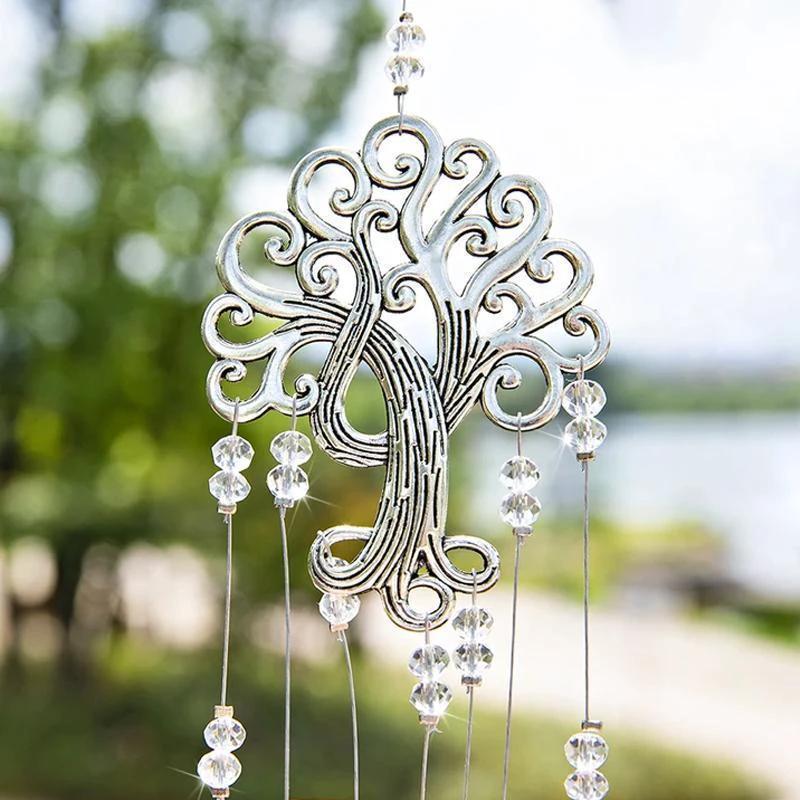 Sun Catcher Tree World Made of Crystal by Bowlift