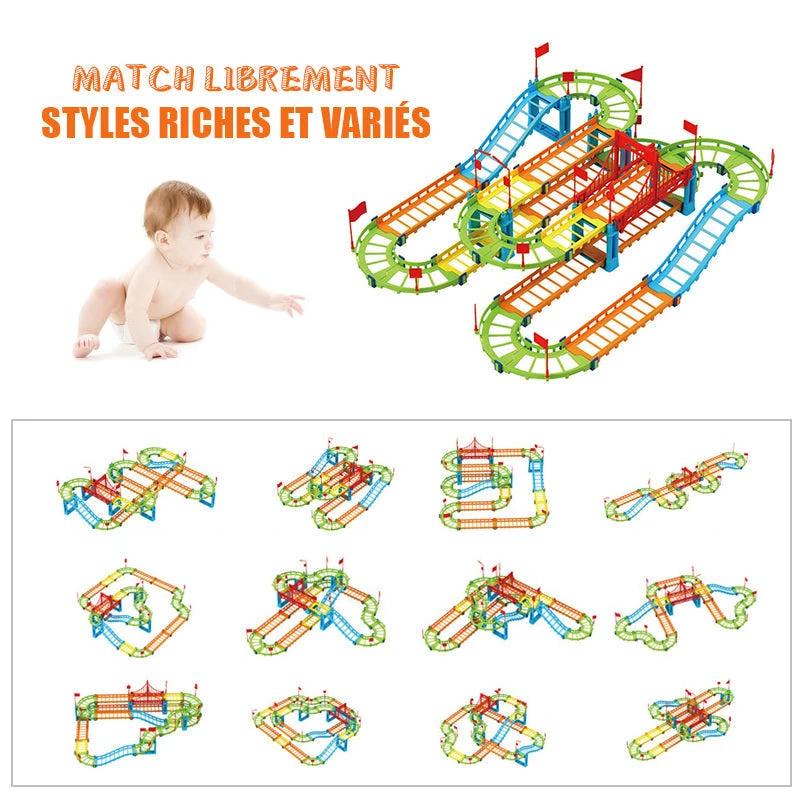 Ciaovie Electronic Rail Toy Set by Bowlift