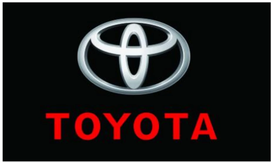 Toyota Flag-3x5ft Banner-100% polyester-Vertical by flagsshop
