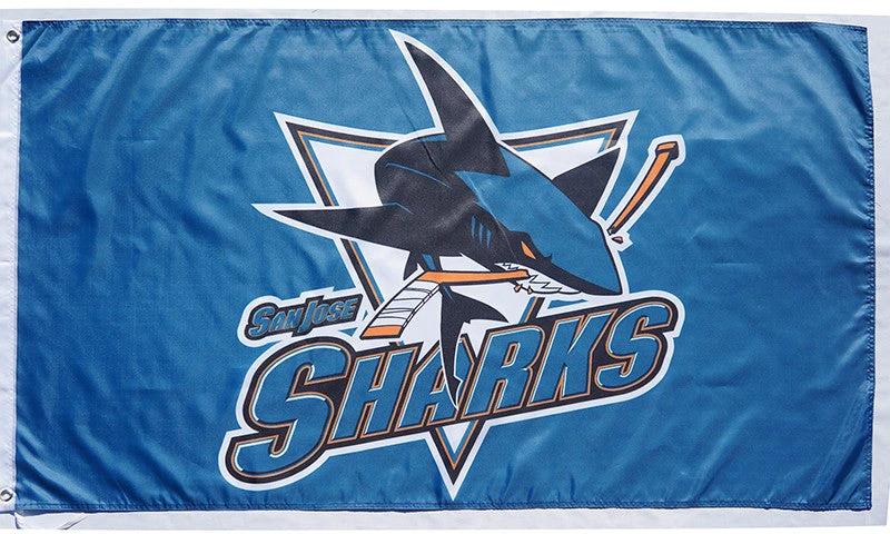 NHL San Jose Sharks Flag-3x5FT Banner-100% polyester by flagsshop
