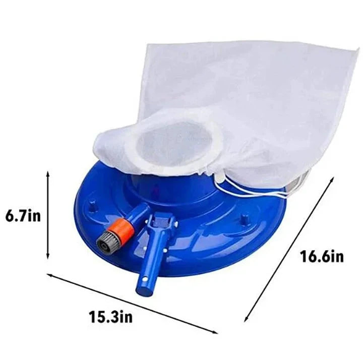 Large Pool Leaf Vacuum | Powerful Suction, Easy Maneuverability & Ideal for Inground and Above Ground Swimming Pools by BowLift