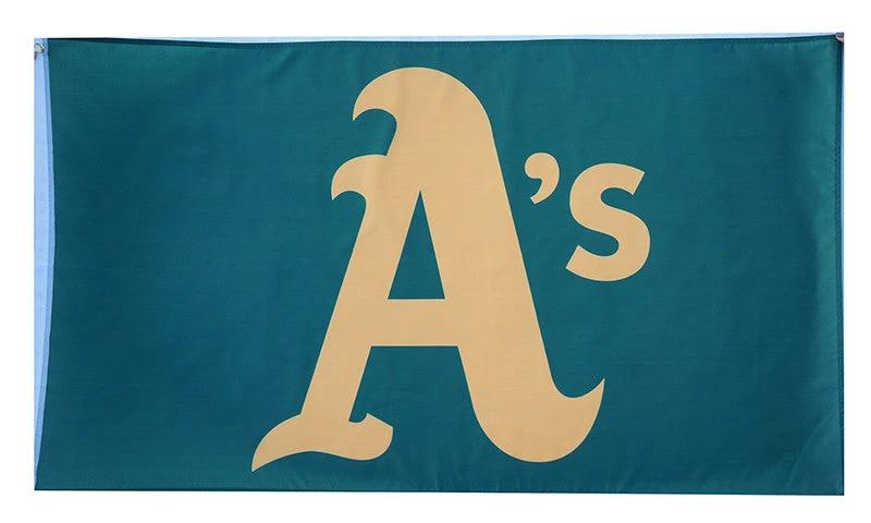 Oakland Athletics Flag-3x5FT Banner-100% polyester by flagsshop