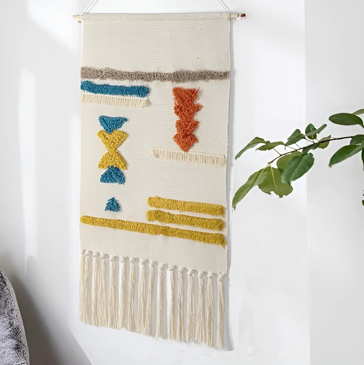 Colorful Fringe Tapestry Decor by Casa & Beyond
