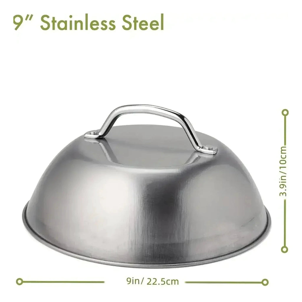 9" Stainless Steel Oven Squeegee Cover Barbecue Tools Accessory by Bowlift