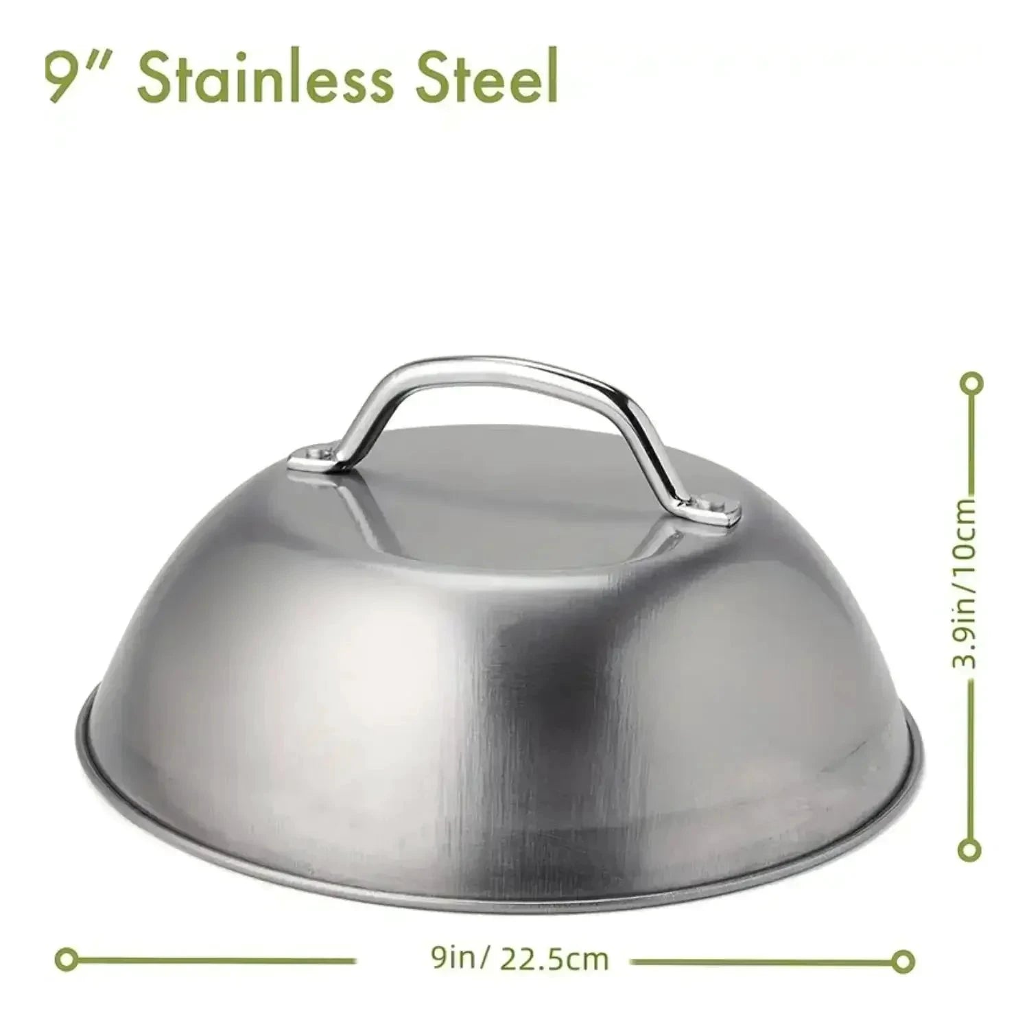 9" Stainless Steel Oven Squeegee Cover Barbecue Tools Accessory by Bowlift