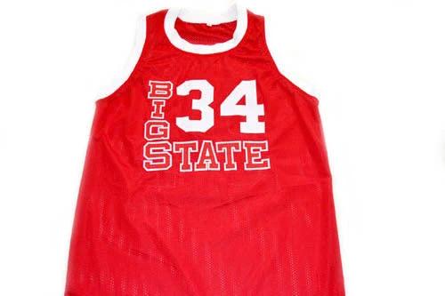 Shuttlesworth Jersey #34 Big State He Got Game Movie Basketball Red by My store basketball