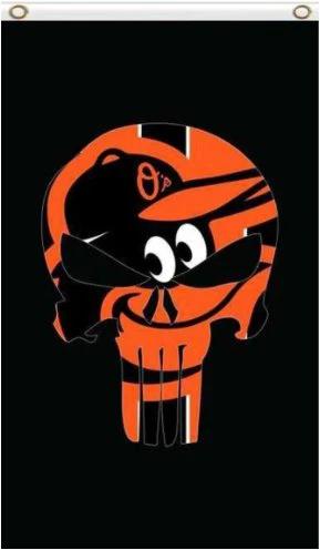 90x150cm Baltimore Orioles flag 3X5Ft Banner USA Polyester with Brass Grommets by flagsjustdoit