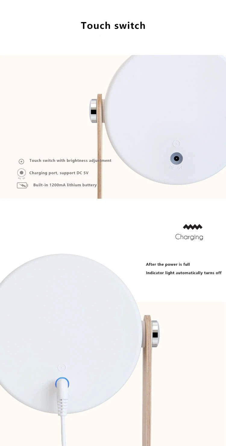Lantern lamp night light creative foldable portable LED table lamp by BowLift