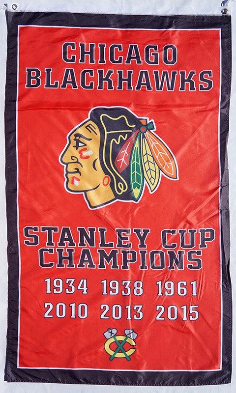 NHL Chicago Blackhawks Flag-3x5 Banner-100% polyester by flagsshop