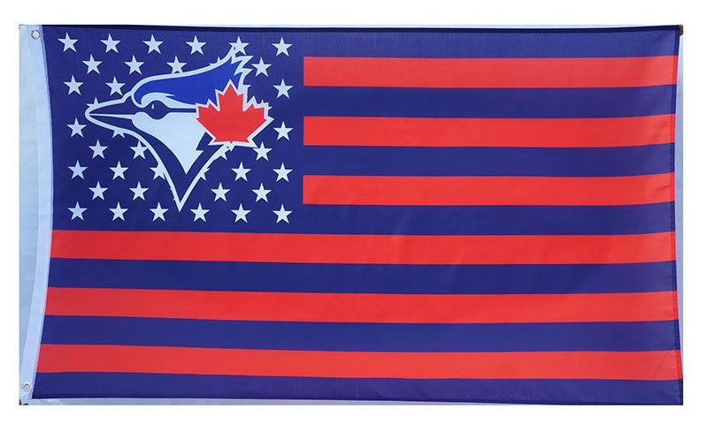 Toronto Blue Jays Flag-3x5FT Banner-100% polyester by flagsshop
