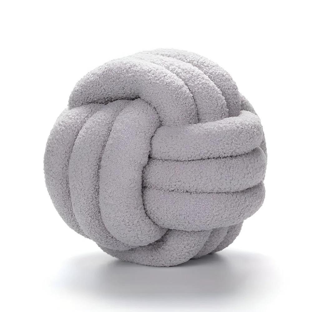Knotted Boucle Cushion by Casa & Beyond