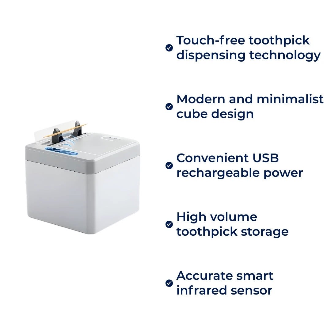 Touch-Free Infrared Sensor – USB‑Rechargeable – Enhances Hygiene – Clutter-Free & Kid-Friendly Use Bowlift by Bowlift