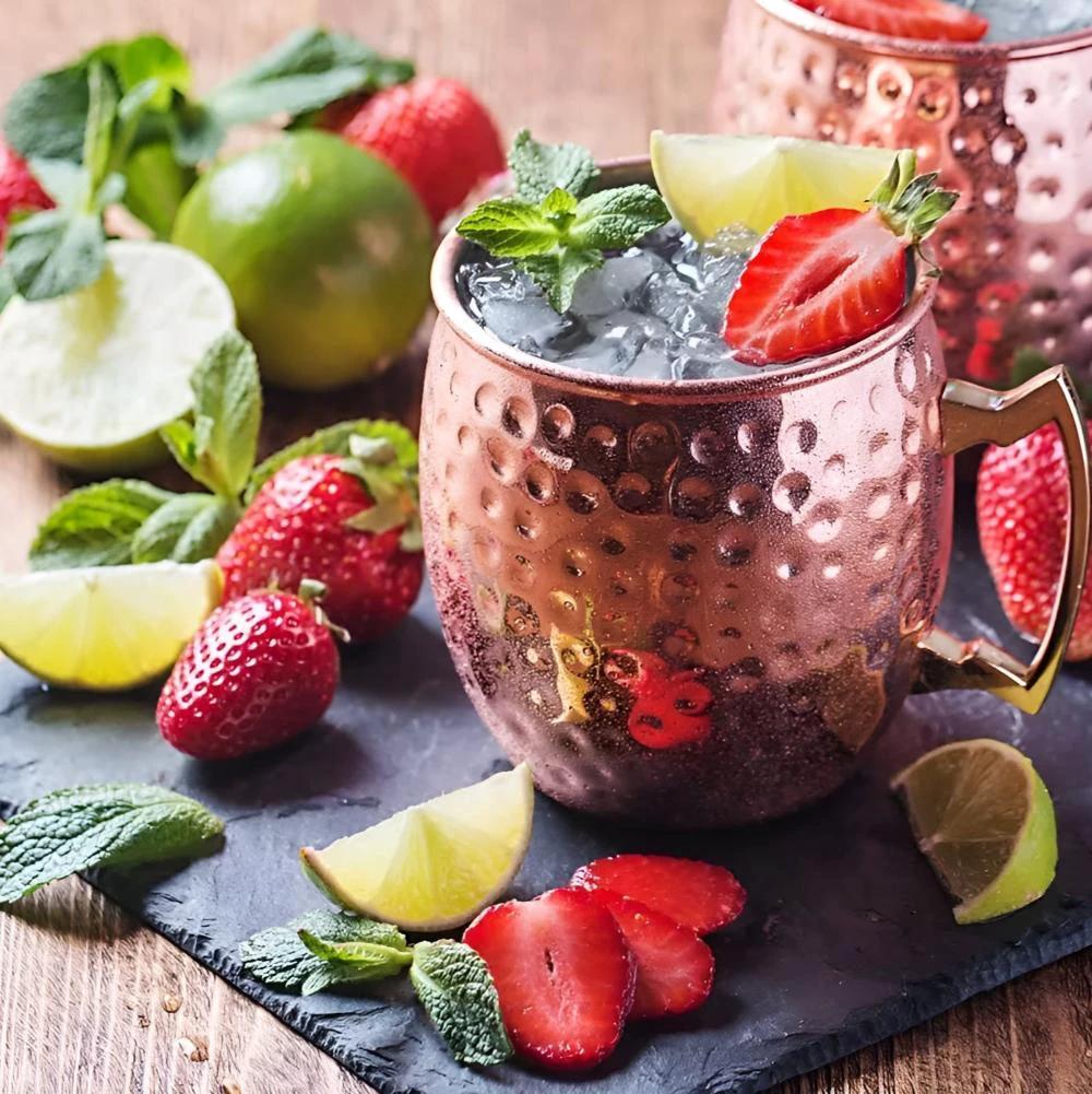 Hammered Copper Mug by Casa & Beyond