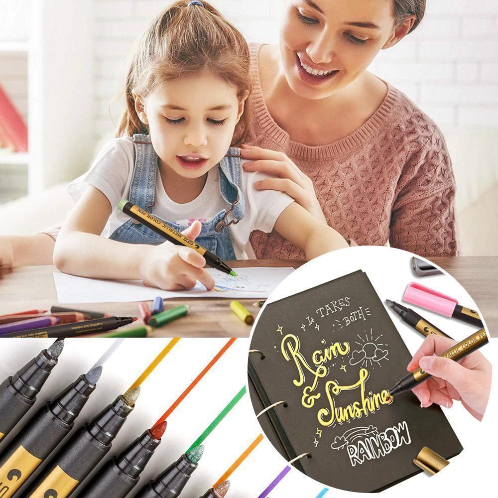 Waterproof Acrylic Marker (10 Colors) by Bowlift