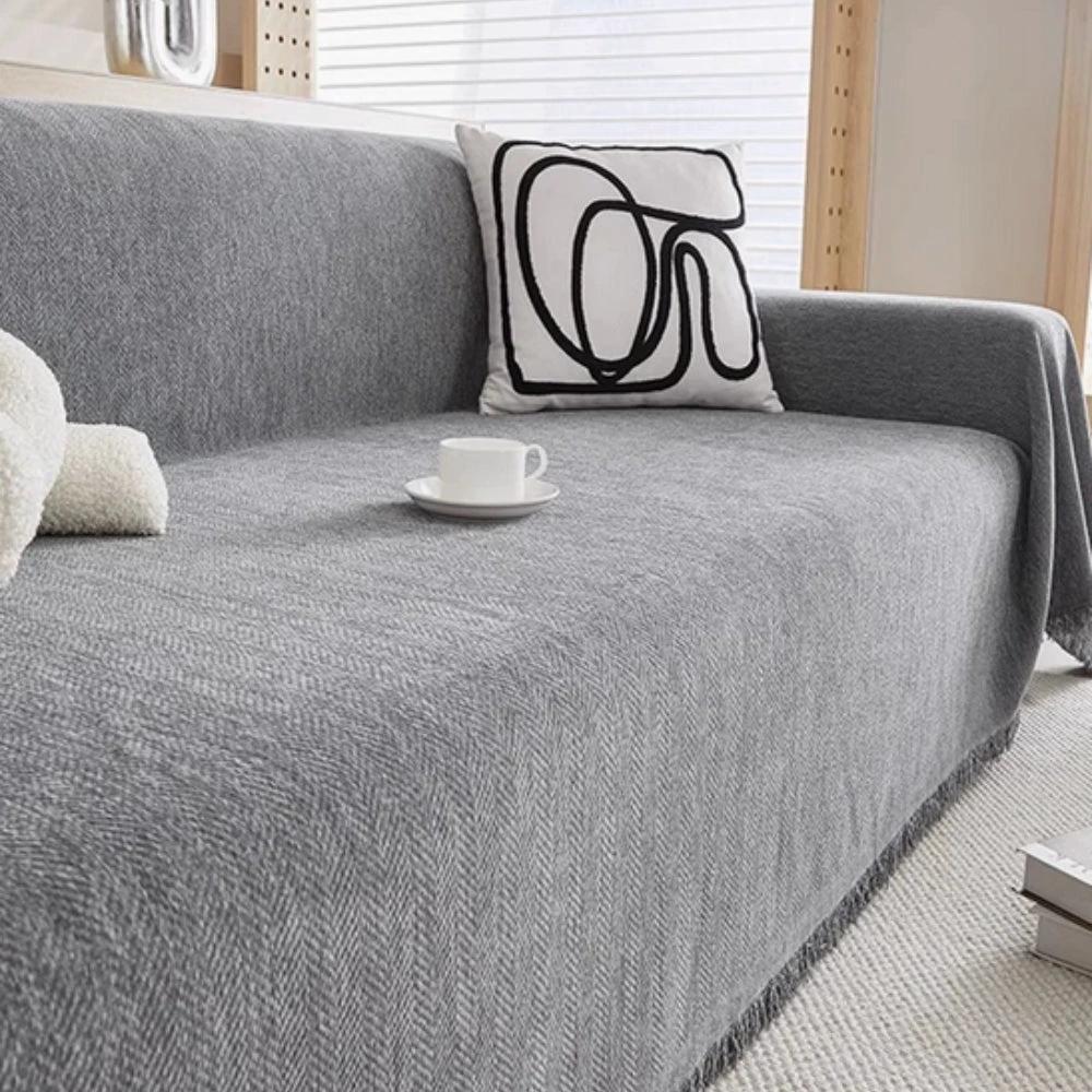 Minimalist Sofa Cover by Casa & Beyond