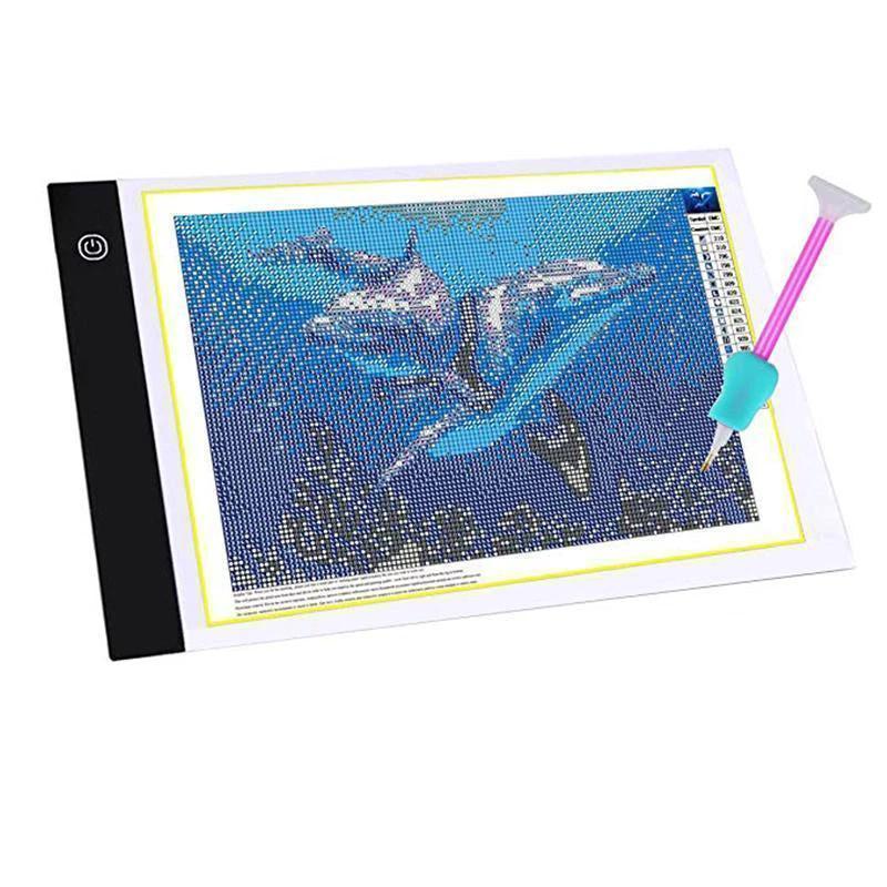 Drawing board with LED light by Bowlift