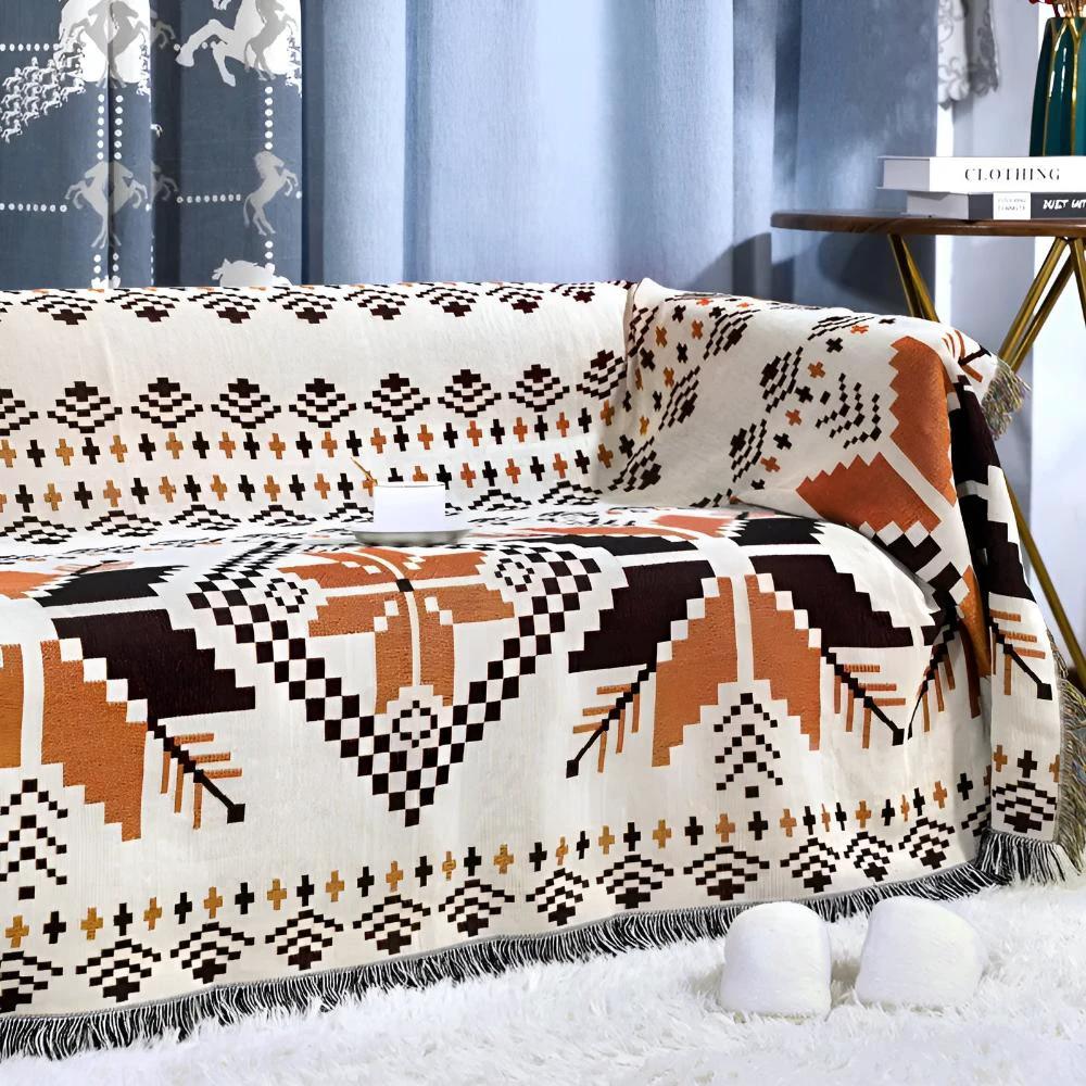 Moroccan Boho Pattern Picnic Mat by Casa & Beyond