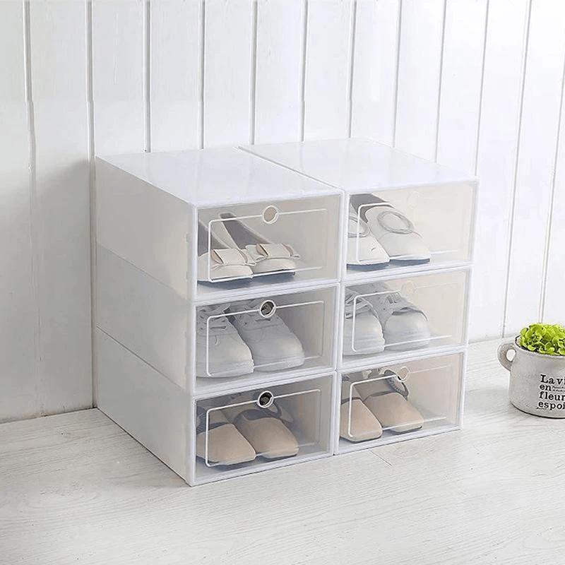 Ciaovie Shoe Storage Box Foldable, 6 Pieces by Bowlift