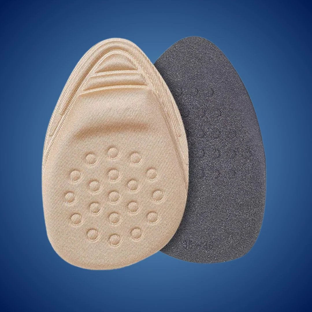 FootEase Shoes Half Insoles Forefoot Inserts | Foot Pain Relief - Shock Absorption - Custom Fit for Everyday Comfort Bowlift by Bowlift