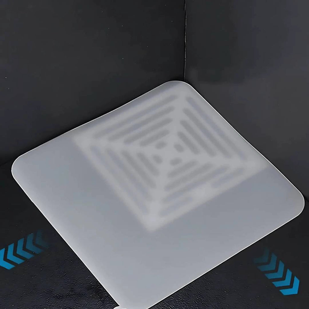 EcoFlow Shower Drain Silicone Cover | Anti Odour Mat - Catches Hair and Debris - Prevents Clogs in the Shower Bowlift by Bowlift