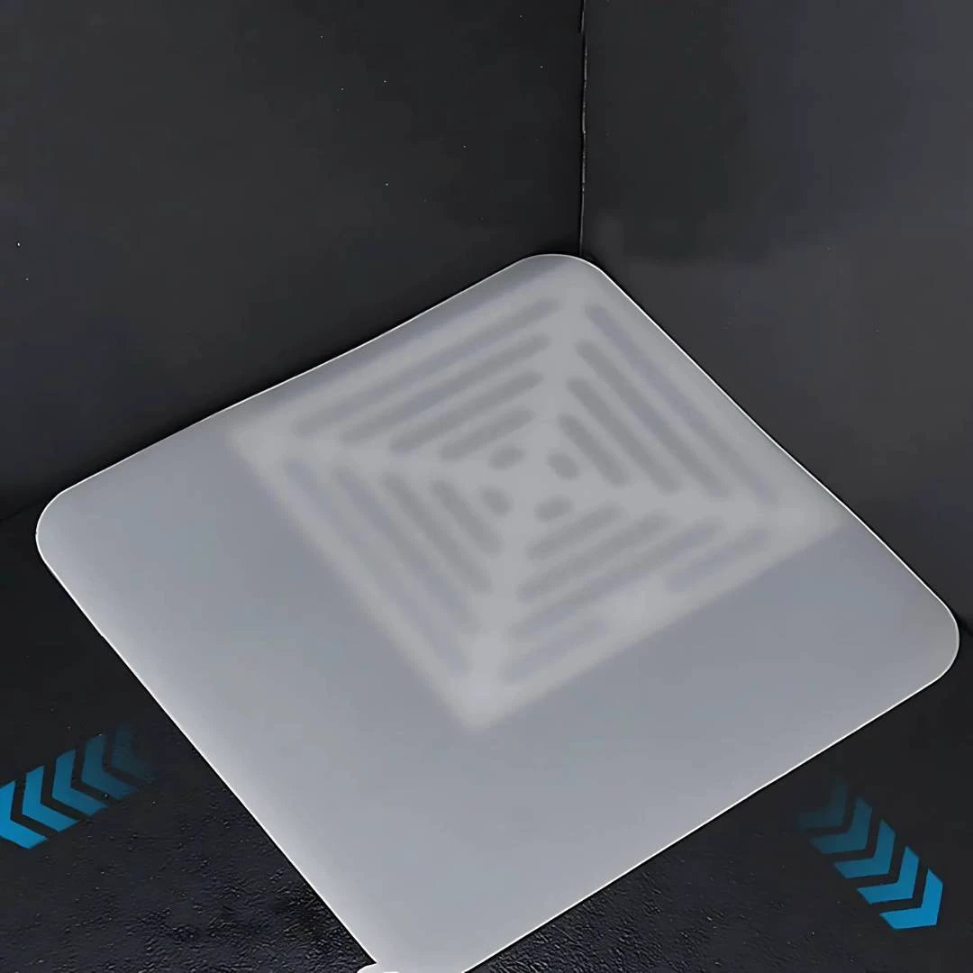 EcoFlow Shower Drain Silicone Cover | Anti Odour Mat - Catches Hair and Debris - Prevents Clogs in the Shower Bowlift by Bowlift