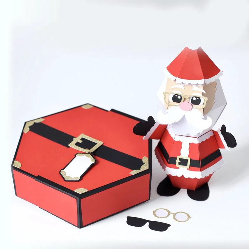3D Pop-Up Card for the Santa Claus Prank by Bowlift