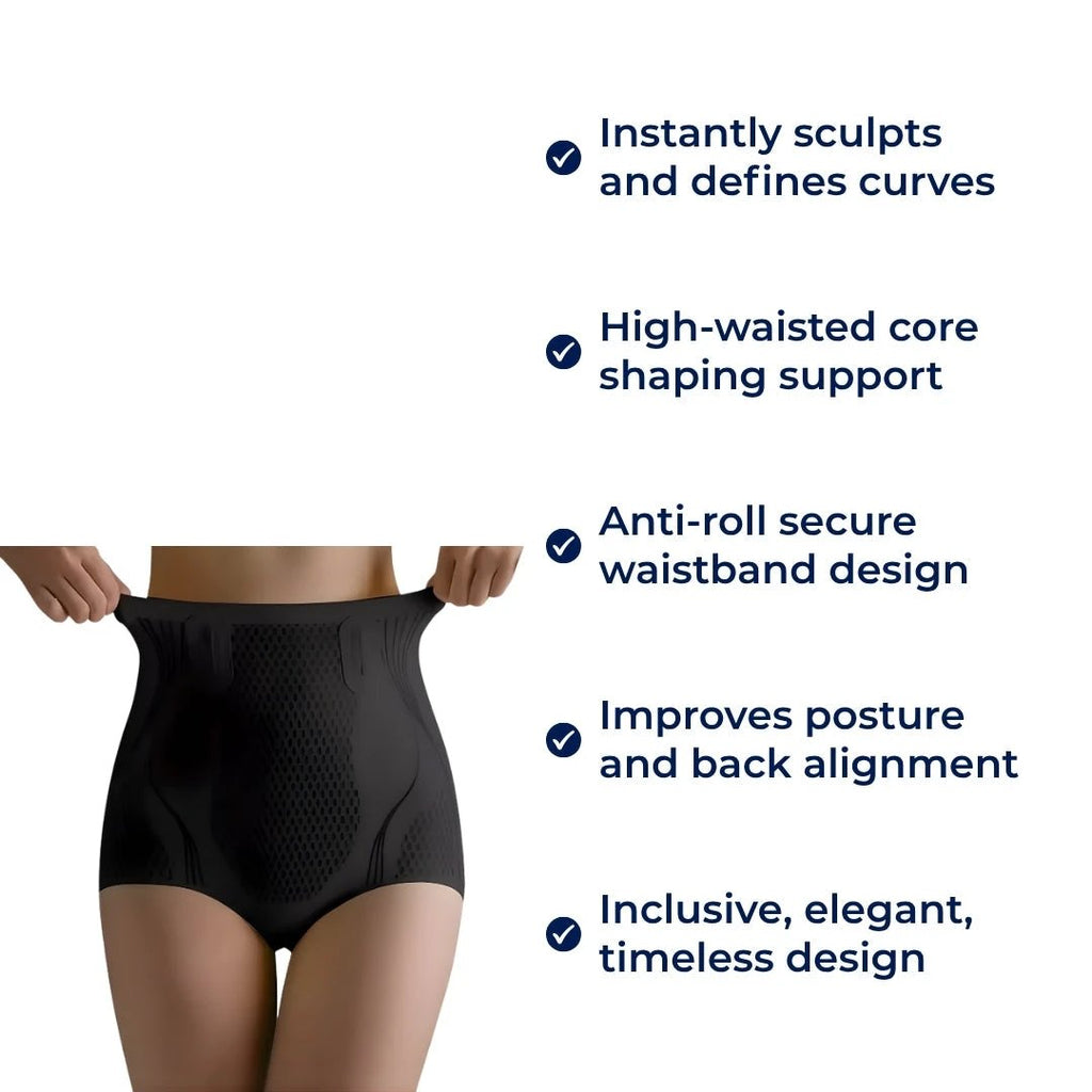 High Waist – Breathable Seamless Fit – Flattens Belly – Feels Invisible All Day Bowlift by Bowlift