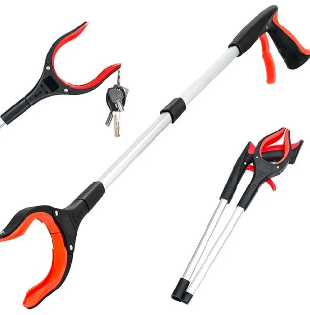 Newly Upgraded Foldable Grabber With 360° Swivel Clip by BowLift