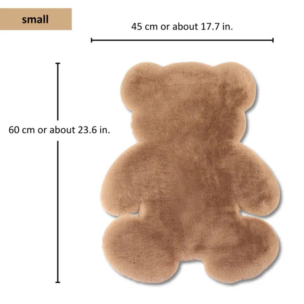 Fluffy Charm Teddy Bear Rug by Casa & Beyond