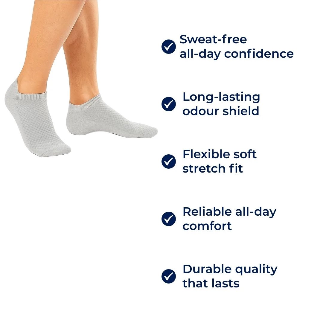 Cut Socks – Moisture-Wicking – Soft Elastic Fibre – Sweat-Free All-Day Comfort – Durable Odour Control Bowlift by Bowlift