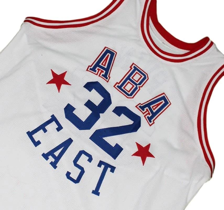 Julius Erving Jersey #32 ABA East Basketball White by My store basketball