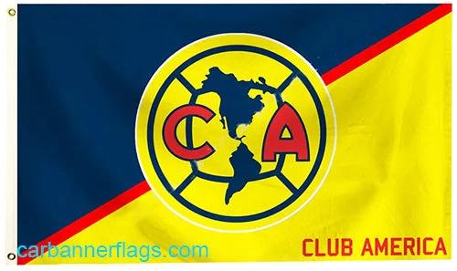 Club America Flag Banner Mexico Futbol Soccer Bandera-3x5 ft by flagsshop