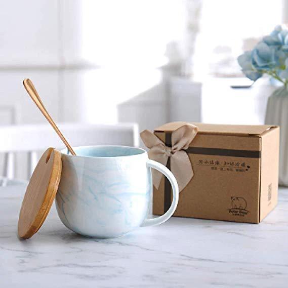 Marble Ceramic Mug by Bowlift