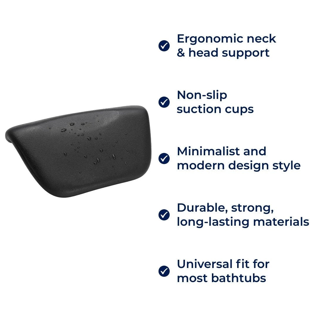 Neck & Head Support – Quick‑Dry Comfort – Non‑Slip Suction – Full‑Body Relief & Spa‑Like Relaxation at Home Bowlift by Bowlift
