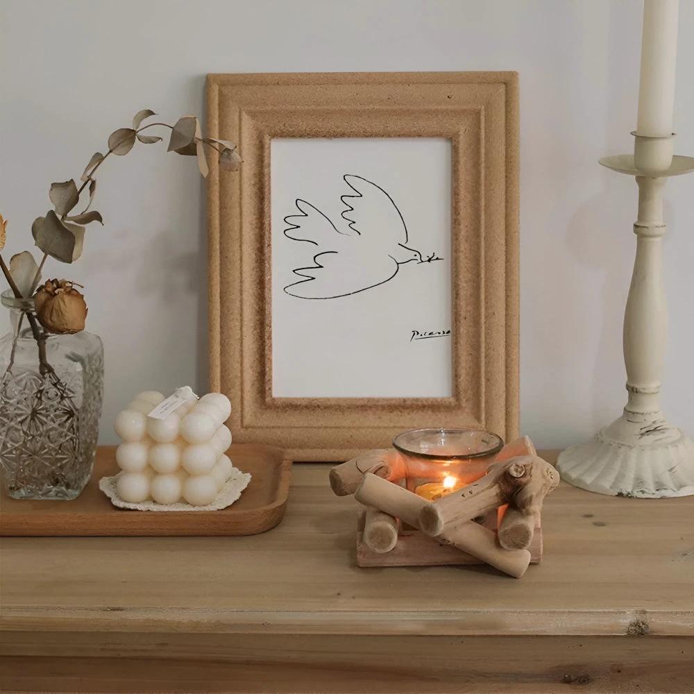 Driftwood Haven Candle Holder by Casa & Beyond