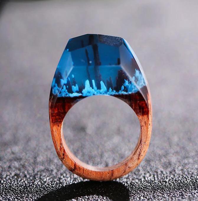 Quanta - Magic Forest Resin Ring by Bowlift