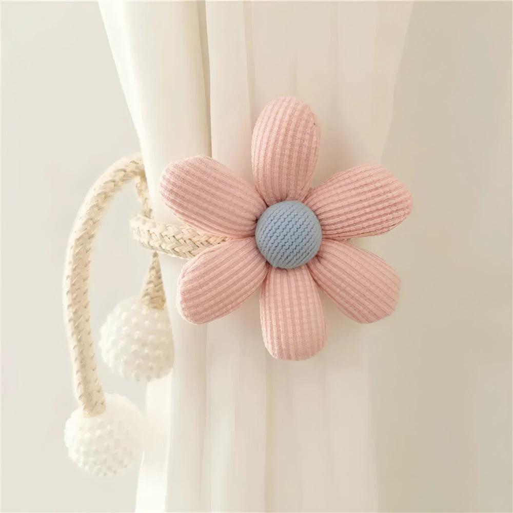 Whimsical Flower Curtain Tie Back by Casa & Beyond