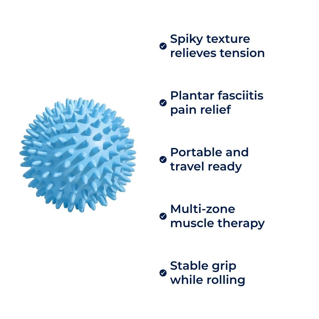 Plantar Fasciitis Relief – Spiky Deep‑Tissue – Boosts Circulation – Soothes Heel & Arch Pain After Long Days Bowlift by Bowlift