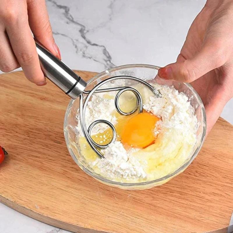 Professional Danish dough whisk for effortless mixing Bowlift by Bowlift