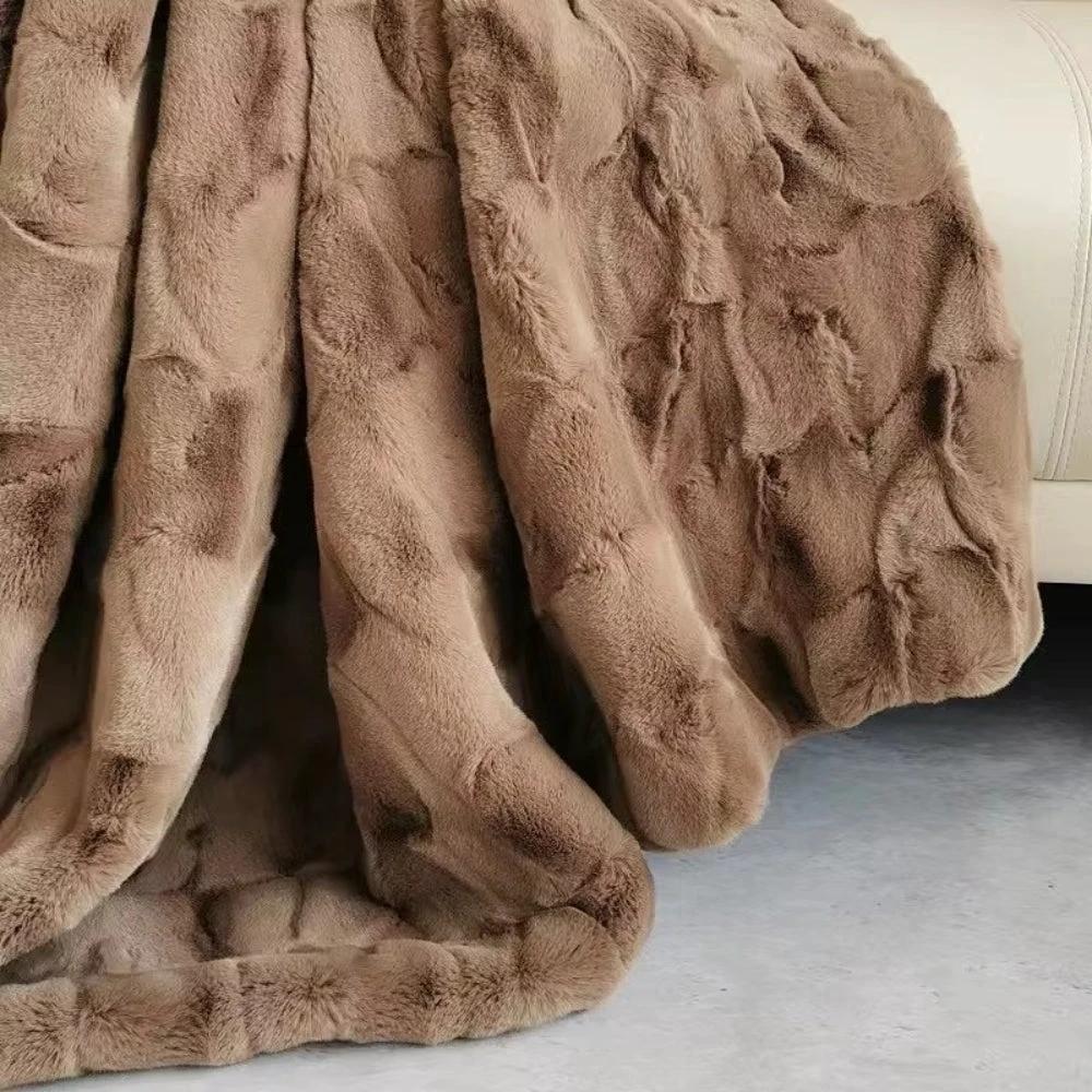 Heavenly Retreat Faux Fur Blanket by Casa & Beyond