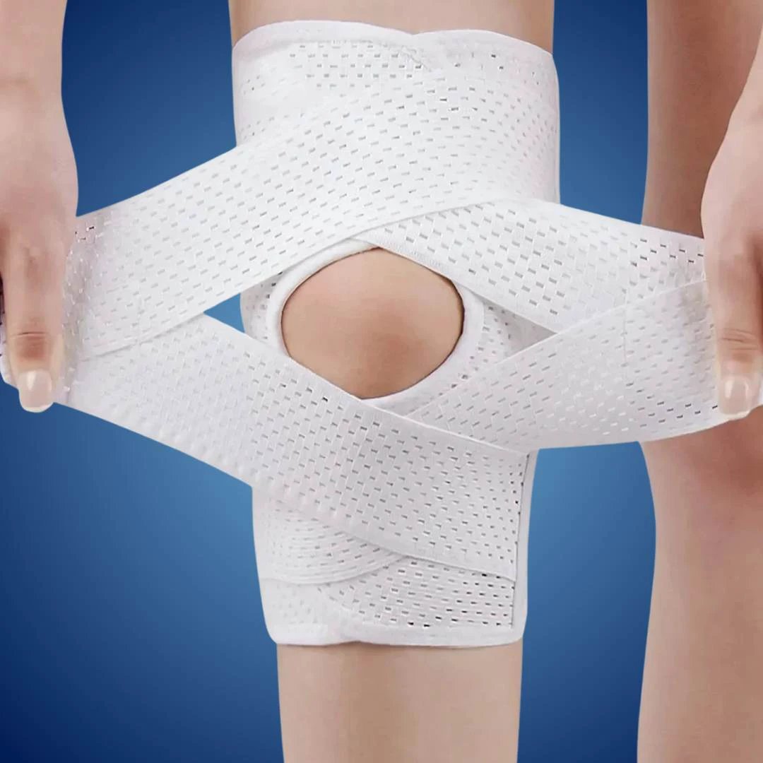 FlexGuard Knee Pads | with Support Compression Springs and Tension Strap - for Stability - Pain Relief and Protection Bowlift by Bowlift