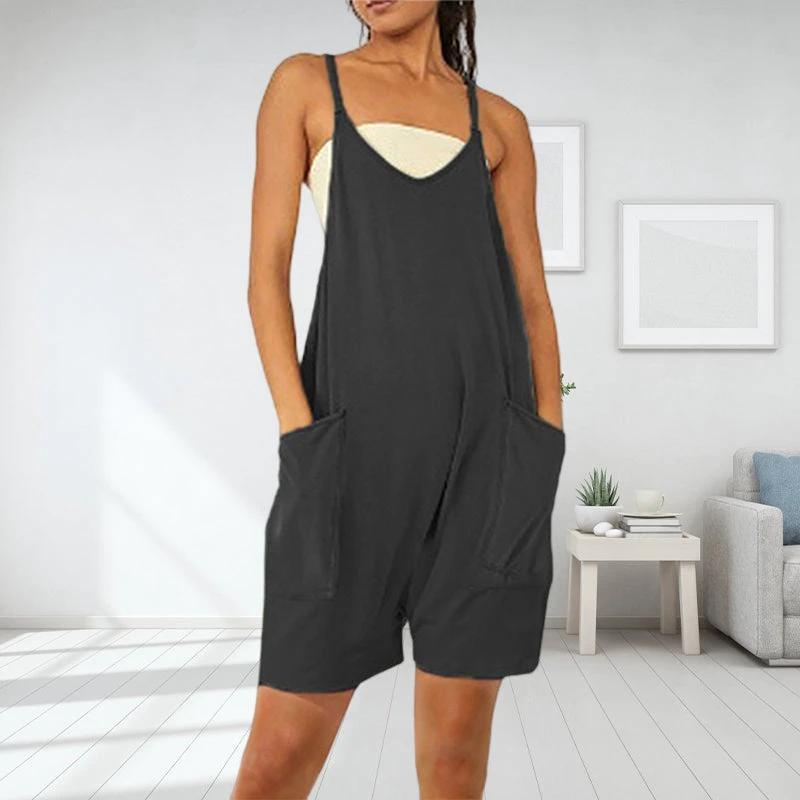 Sleeveless dress with pockets by Bowlift