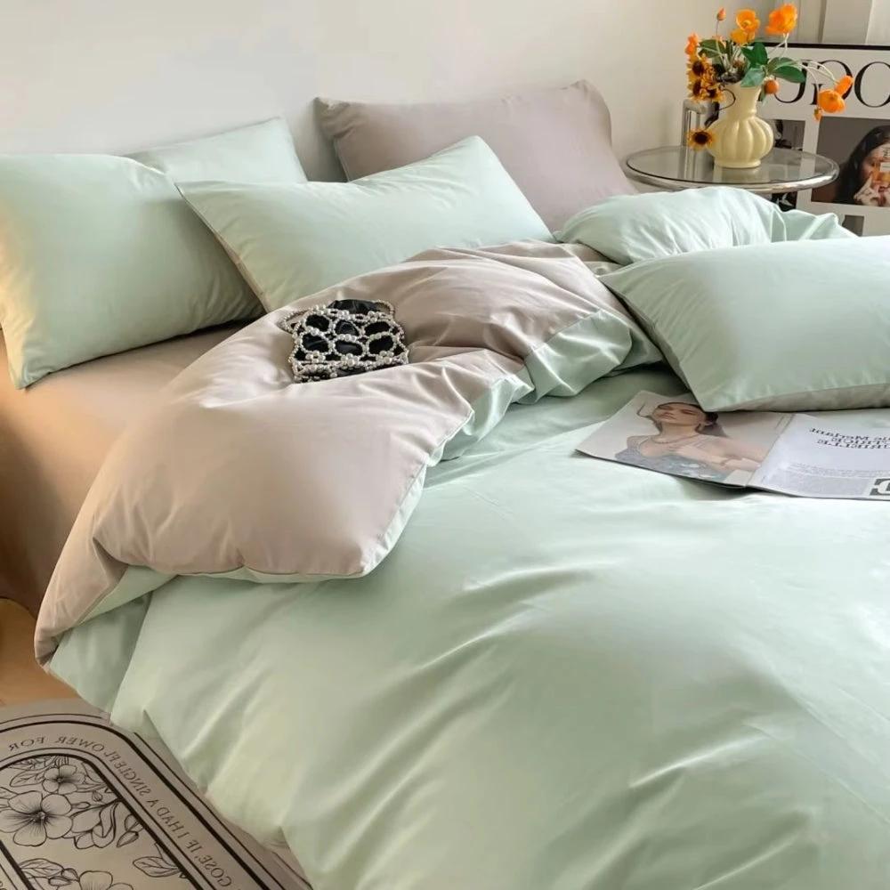 Lustova Cotton Duvet Cover | 3pcs Set by Casa & Beyond