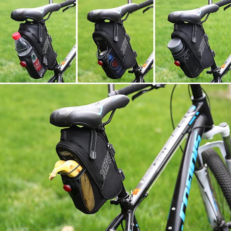Waterproof bike bag under the saddle by Bowlift