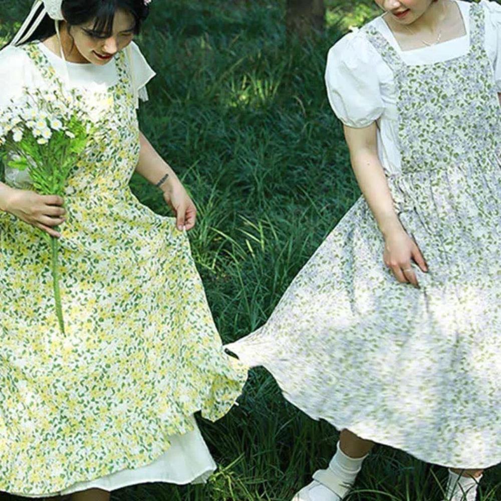 Pastoral Charm Pure Cotton Apron by Casa & Beyond